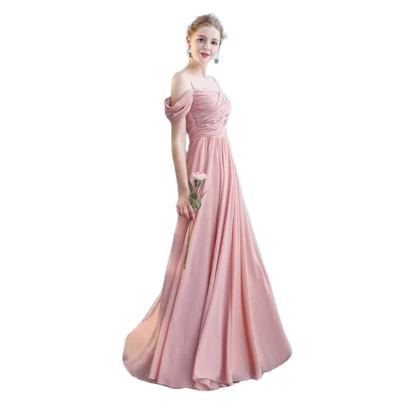 

2021 Multiple Styles Maxi Chiffon Vestidos De Damas De Honor Robe De Demoiselle D'honneur Marriage Allure Bridesmaid Dresses