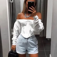 

FS2161A Autumn long sleeve tops women clothes