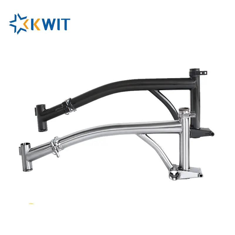 

titanium folding bike 16 inch frame, Titanium grey or customized