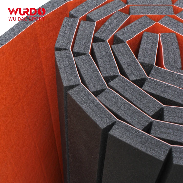 

Flex roll mats folding roll mats jujitsu karate judo mat used, Red/blue/black/green/yellow