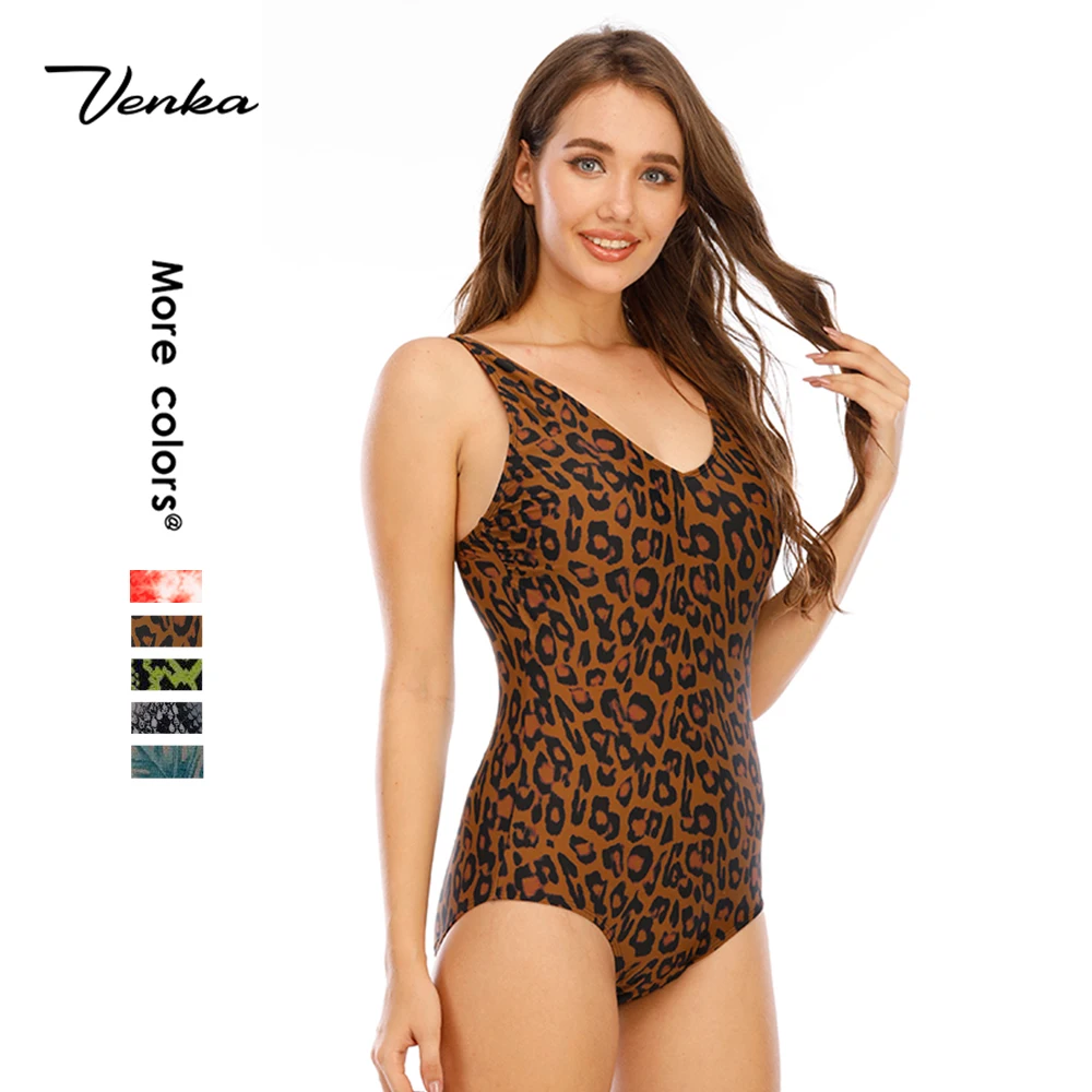 

2021 Wholesale Women Beach Wear Sexy Swimsuit Leopard Print Bikini One Piece, Black, zebra-stripe, etc.