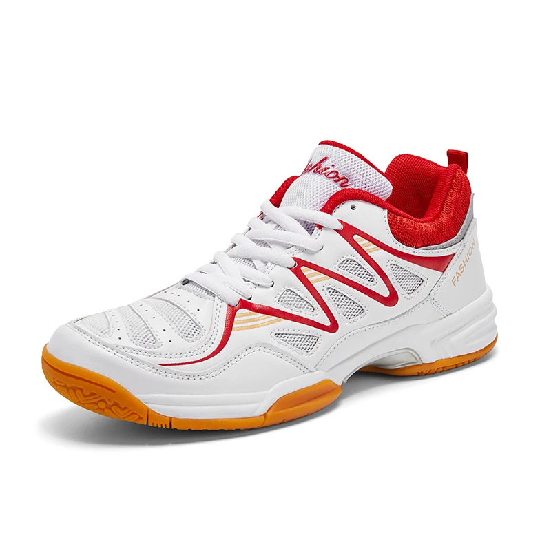 

Men Professional Volleyball Shoes Unisex Sports Breathable Damping Shoes Women Mesh Wear-resistant Sneakers Big Size 38-48 Q211, As the picture or customized