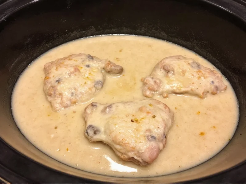 Crock Pot Pork Chops with Cream of Mushroom Soup Recipe