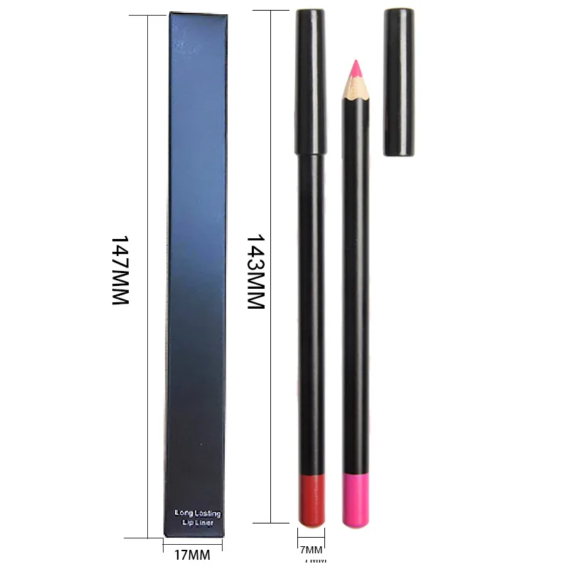 

Natur Semi Permanent Miss Golden Rose Lip Liner, 12 color