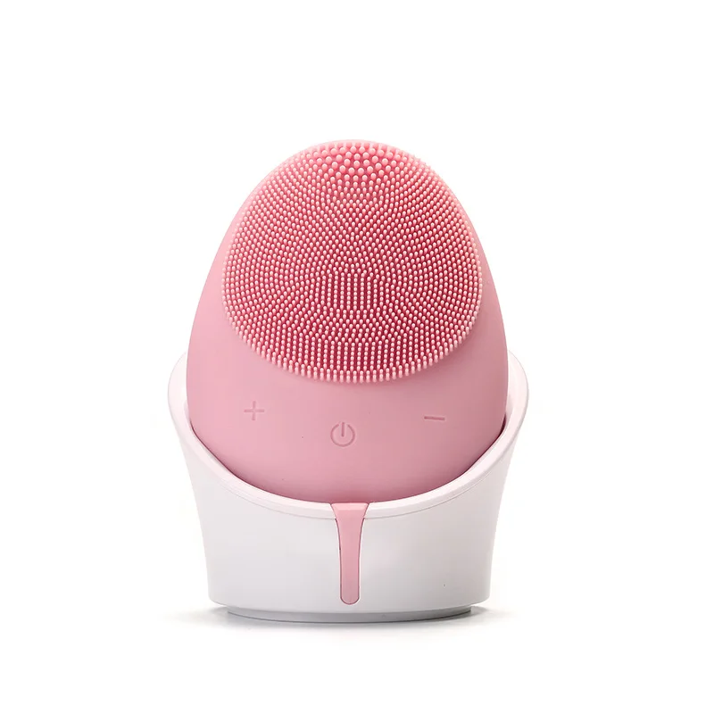 

New product ideas skincare device silicone facial cleansing brush electric face brush, 6 color