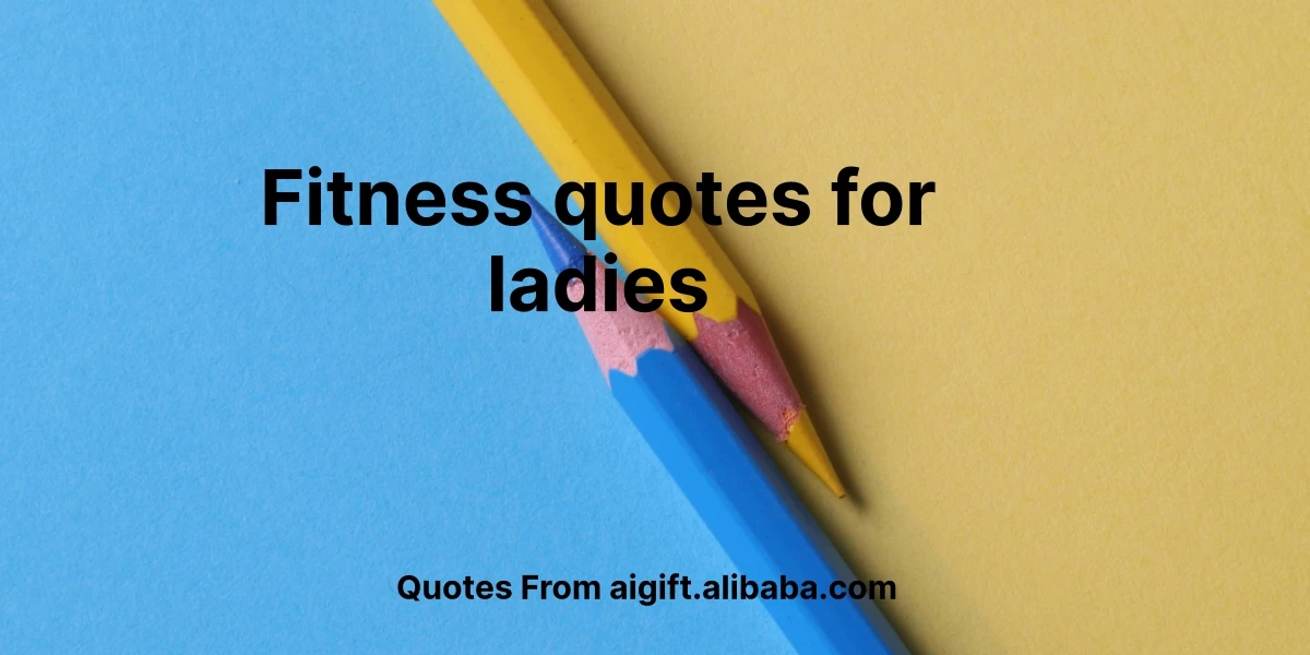 fitness quotes for ladies