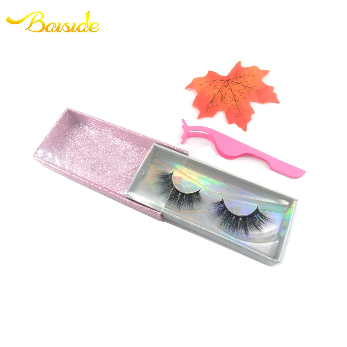 Baiside 3D Soft Mink Hair False Eyelashes Handmade Lashes Natural Faux Eye Lash