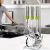 7 Pcs/Set Multifunction Stainless Steel Kitchen Cooking Tools Sets Restaurant Cooking Utensils Turner Ladle Kitchenware