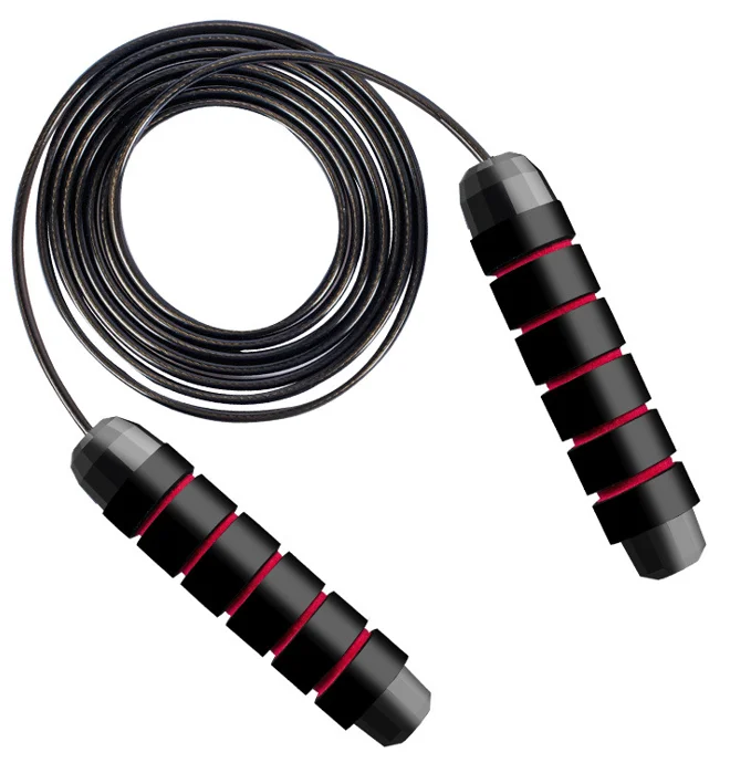 

High quality adjustable plastic PVC teel Fitness Speed Skipping Jump rope