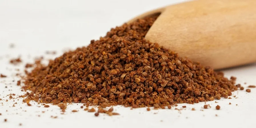 Clove tea being poured into a mug