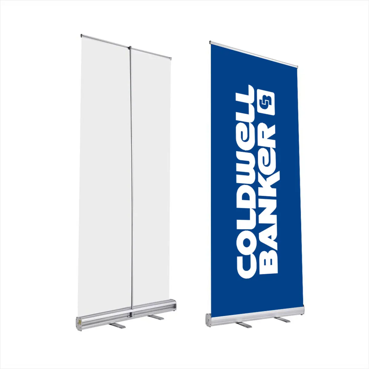 Economical Aluminum Roll up Display Easy Install Advertising Banner Stand Digital Printing Scroll Pull up Banner