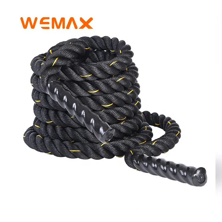 

WEMAX 25mm * 9m battle rope for Training battling ropes for gym and exercise Polyester Fitness Battle Rope