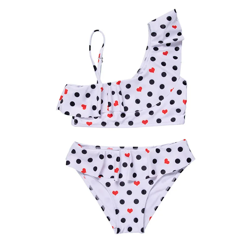 

In Stock split Bathing Suits Children Swim Suit Girls kids designer swimwear bikini kids, Multicolor