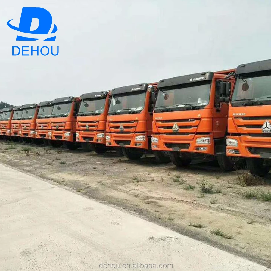 Sinotruk Howo Factory Direct Sale Used Dump Tipper Trucks 6x4 8x4 50 60