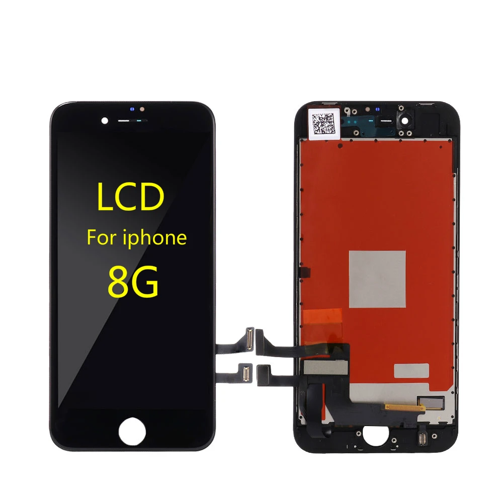 

Wholesale Price Mobile Phone Cran Accessories Display Touch Lcd Screen For Iphone 8G Black and White