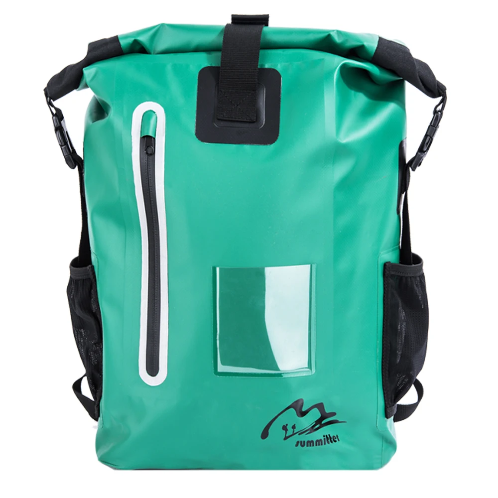 

20L outdoor hiking camping 500D PVC dry backpack water proof backpack