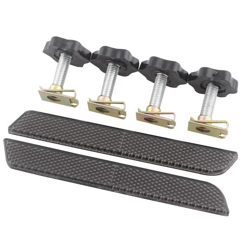 Factory Direct Sales Saddlebags Smoke Side Reflectors+ Theft Deterrent Lock Screw Bolt Kit for Harley High Quality