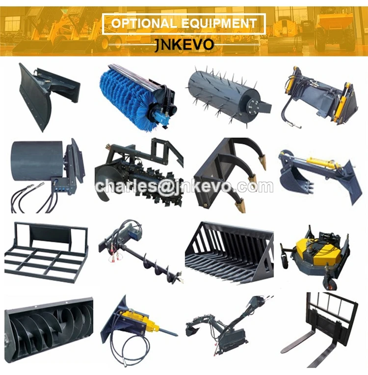 3-Option skid loader