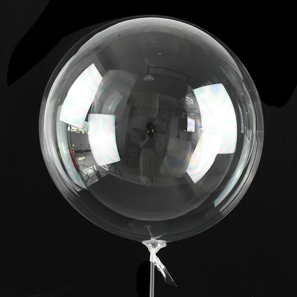 

10 18 20 24 36inch Transparent Bobo Ballons Print Clear Globes Helium Balloon Wedding Birthday Party Decoration Adult Kids Favor