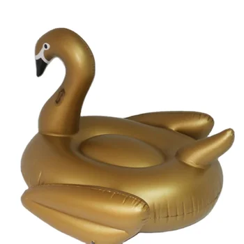 gold swan float