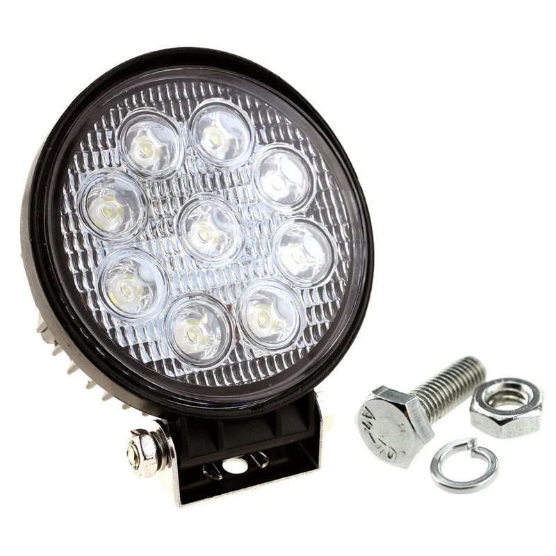 Cheap Auto off road LED Working Light Round 12 Volt led work light for Tractor Truck