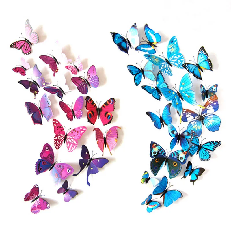 

PVC 3d Multicolor Wall Sticker for Kids Room Wall Decals Decoration DIY wall art