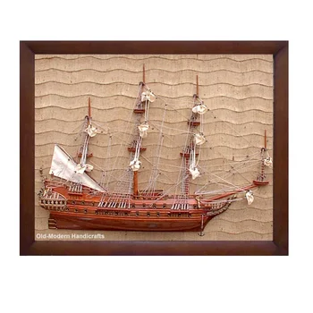 Friesland Half Ship Wall Decoration L90 Cm Handmade Wood Crafts Buy Wooden Model Boat Model Ship Ship Model Product On Alibaba Com