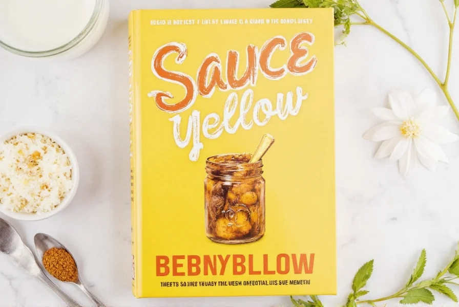 Sauce Yellow in Kitchen
