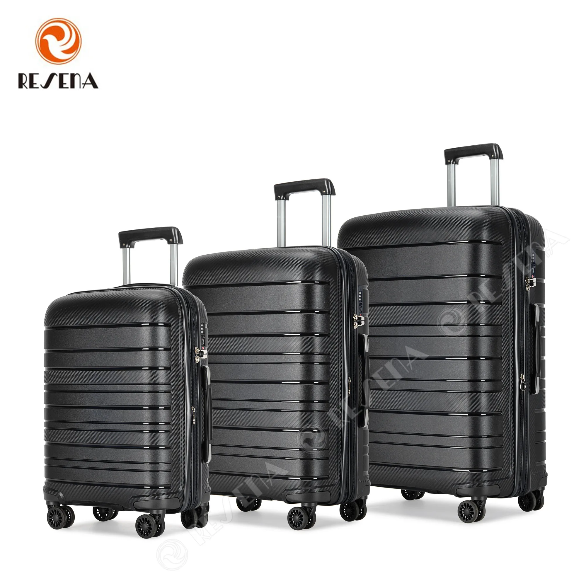 

RESENA Hot Sale Travel Luggage Bag Case Trolley Suitcase PP