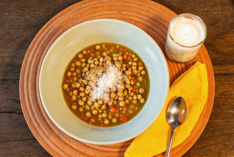 Chef grinding black pepper over a pot of soup