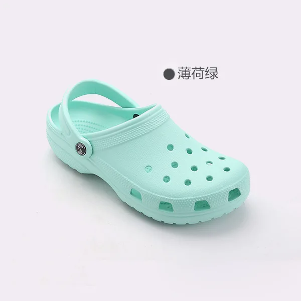 

High quality antiskid wear-resisting all-match washable garden beach water shoes cheap lightweight plain clog sandal