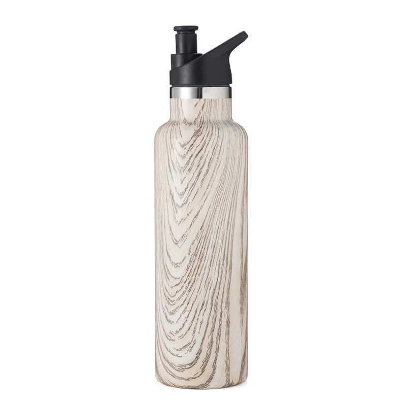 

Eco friendly double wall stainless steel water bottle middle mouth insulated vacuum flask stainless steel sports bottle, Customized color acceptable