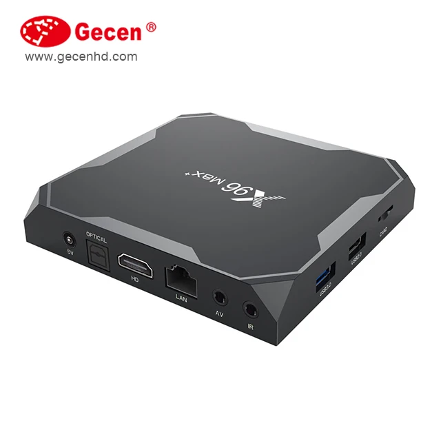 

Fast Running X96 Max Plus 2GB/16GB 4GB/32GB 4GB/64GB Amlogic S905X3 Duai WiFi Android 9.0 TV BOX