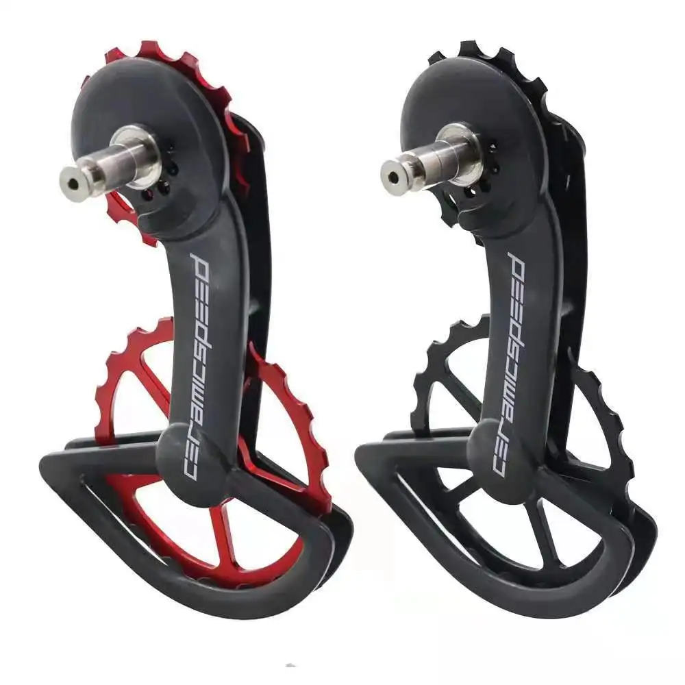 

Bicycle Rear Derailleur Aluminum Alloy 16T Ceramic Bearing Guide Wheel For Shimano R7000 R8000 Road Bicycle Derailleur