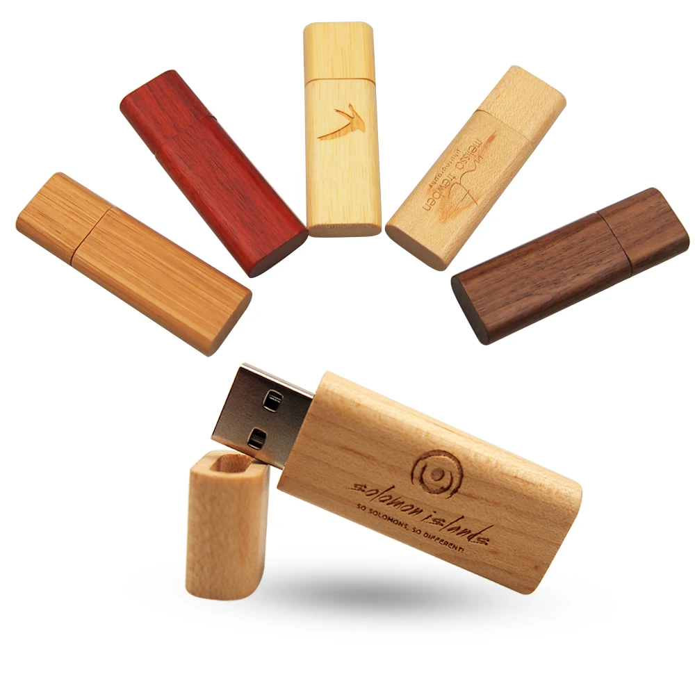 

Hot Sales Wooden Pendrive Original Eco-friendly Best Gift Promo Custom LOGO Printing OEM Usb 3.2 Gen 1 Wholesale USB Flash Drive