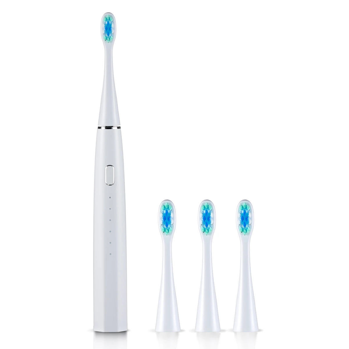 

Whitening Electric Toothbrush Rechargeable CE Certified with DuPont Soft Bristles, White, black, pink