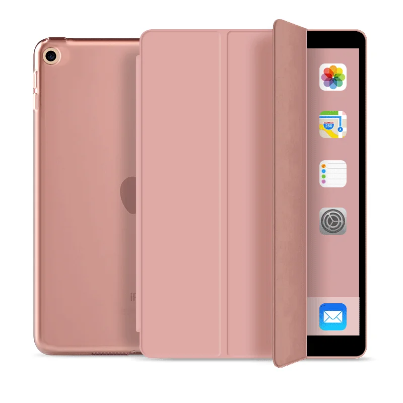 
Lightweight PC Real Shell Smart Case for ipad 2018 2017 PU Leather Case for ipad 9.7  (62389735459)