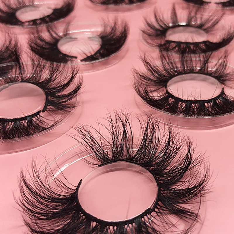 

Hot selling Mink Lashes wholesale Lashes custom private lable Eyeshaes custom Eyelash box Mink Lashes 3d Wholesale Vendor, Natural black mink eyelash