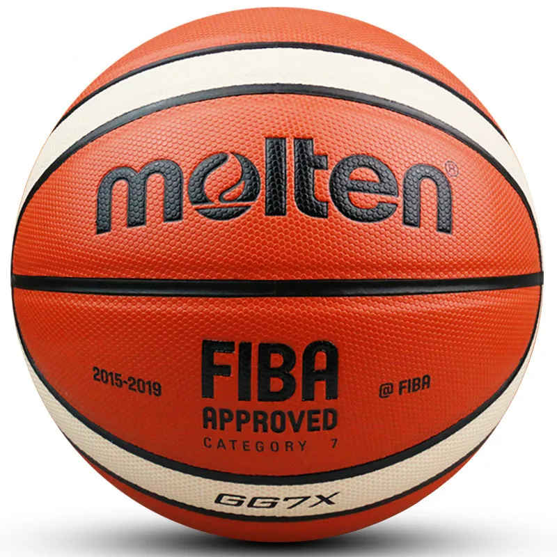 

PU leather Official custom logo size 7 Molten futbol basketball GG7X basketball ball basquetebol