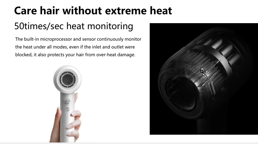 Xiaomi dreame intelligent temperature control hair dryer обзор