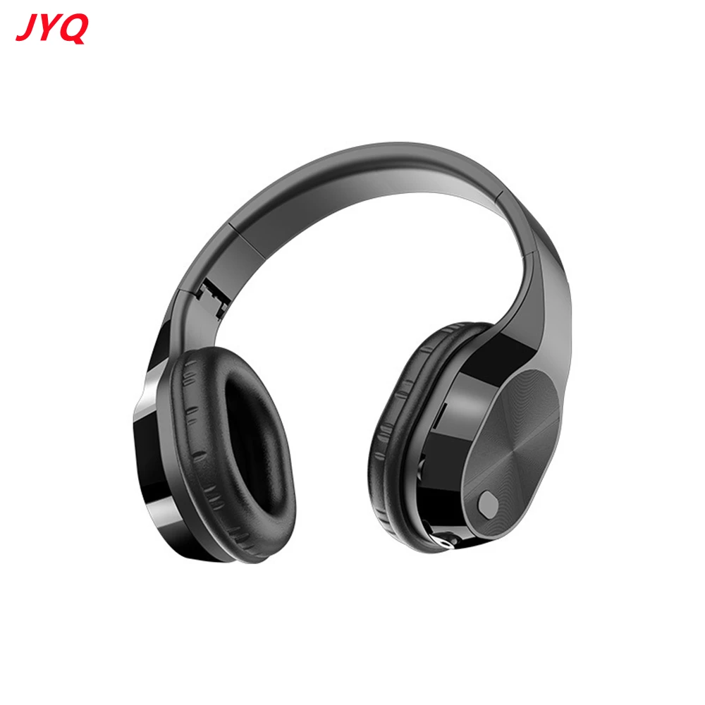 

New T5 Wireless Headset noise reduction in ear headphone stereo with mic foldable head mounted stereo Hifi Earphone T5 headset, 4 colors