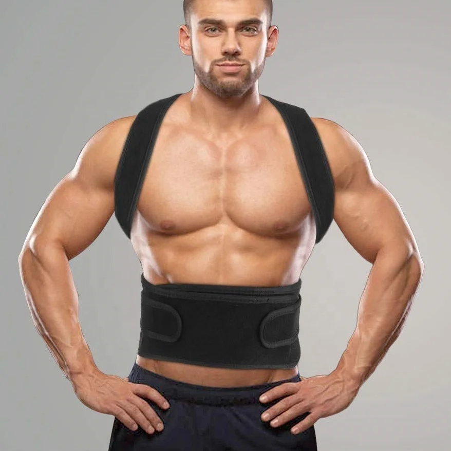 

Amazon Hot Selling Breathable Adjustable Back Support Brace Shoulders Posture Corrector