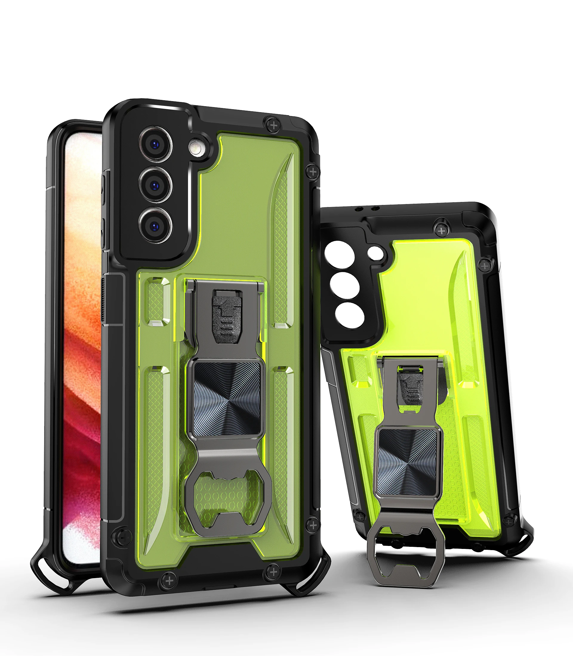 

Bottle Opener Phone Case for samsung a52 2 in 1 kickstand cases for samsung s21 plus