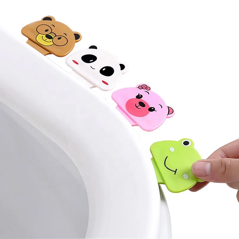 

Toilet Handle Lifting Cartoon Toilet Lid Lifting Device Uncovering Toilet Handle