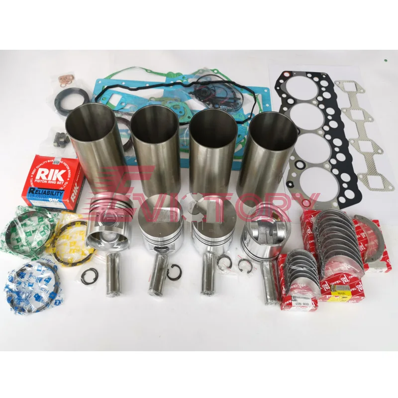 

For MITSUBISHI S4S overhaul rebuild Kit connecting con rod piston liner bearing