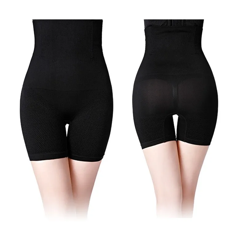 

Womens Custom Mid-Thigh Slimming Shapewear Shorts Waist Tummy Firm Control Black Bodysuit High-Waist Panty Body Shaper Pants