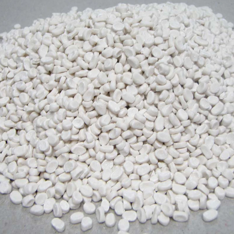 
PE PP LDPE HDPE granule plastic white additive filler masterbatch for plastic material 