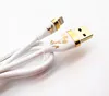 Intelligent 3ft core gold finish plug 8P charging line
