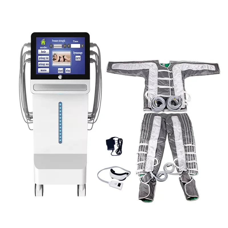 

Far Infrared Presoterapia Suit Drainage Air Pressure Body Slimming Massage Lymphatic Drainage Machine