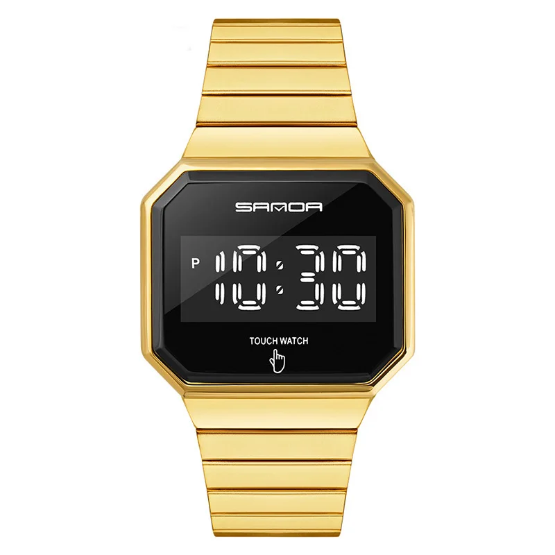 

Customized Logo Fashion Luminous Watch Male and Female Students Waterproof Couple Watch Multifunctional Sports Electronic Watch